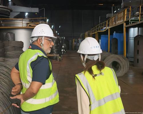 Πακιστανοί πελάτες επισκέπτονται το Aotian για επιθεώρηση και ανταλλαγή, σχεδ...